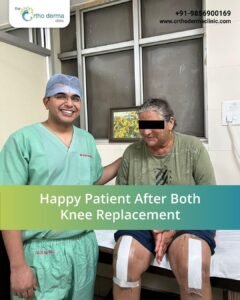 Celebrating a series of incredible success stories! Dr. Shekhar Singal, our skilled orthopedic surgeon, has been transforming lives through successful knee replacements. Witness the power of med (1)