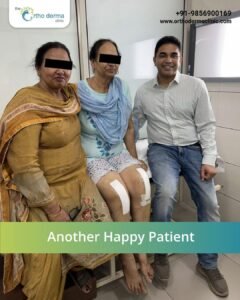 Celebrating a series of incredible success stories! Dr. Shekhar Singal, our skilled orthopedic surgeon, has been transforming lives through successful knee replacements. Witness the power of med (2)