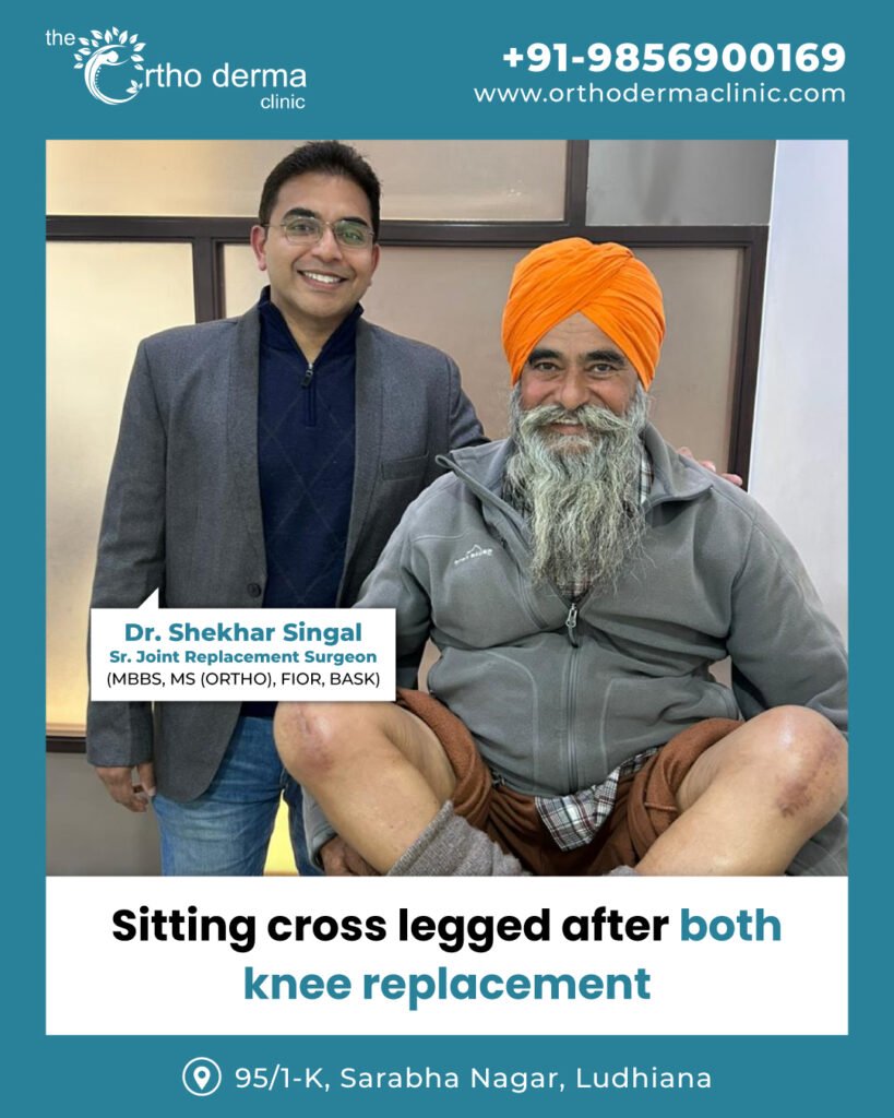 Knee Replacement Surgery | Orthoderma Clinic Ludhiana