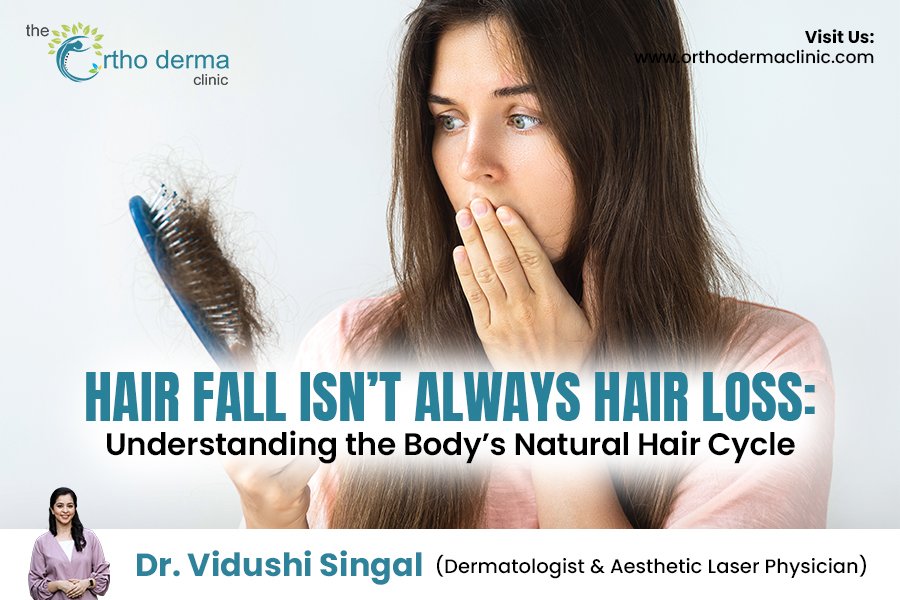 Hair Fall vs Hair Loss – Understanding the Natural Hair Growth Cycle